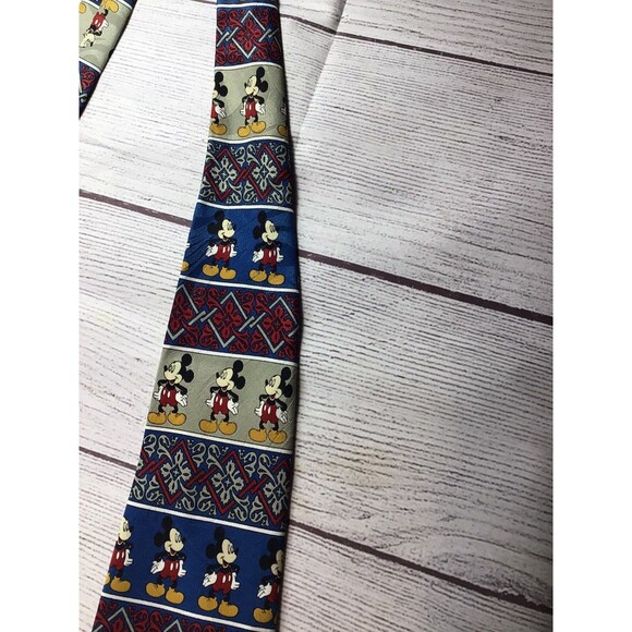 Disney Vintage Mickey Mouse Neck Tie - Picture 4 of 16